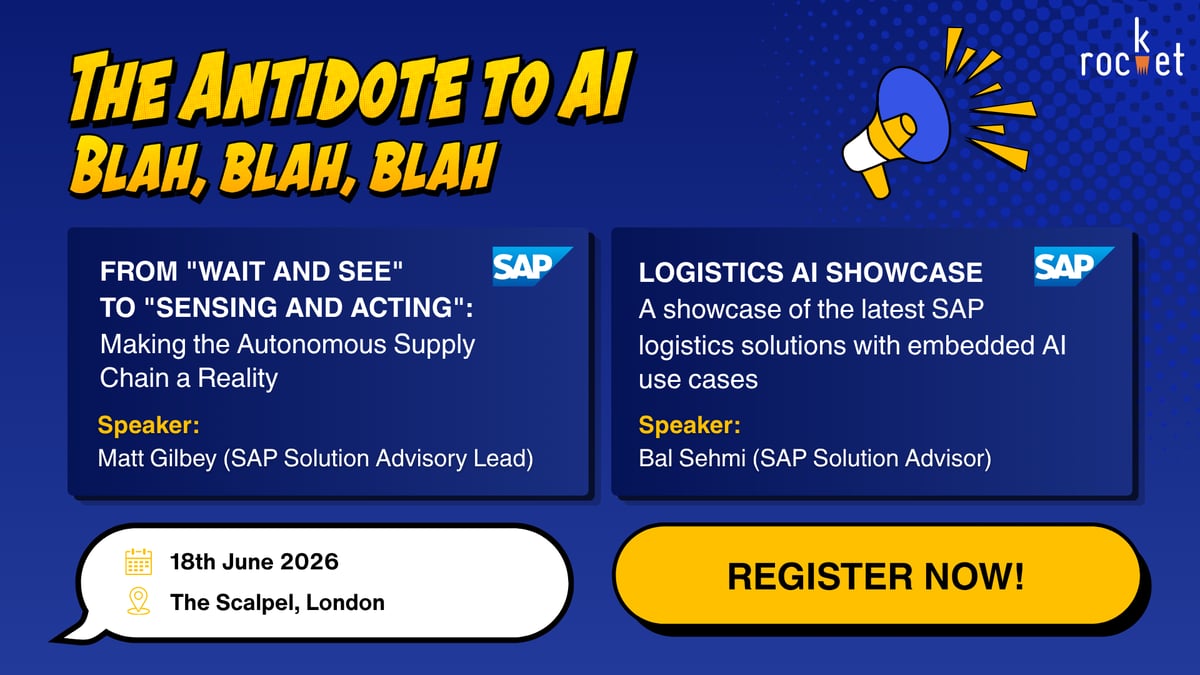 AI Vision SAP event: The Antidote to AI Blah Blah Blah