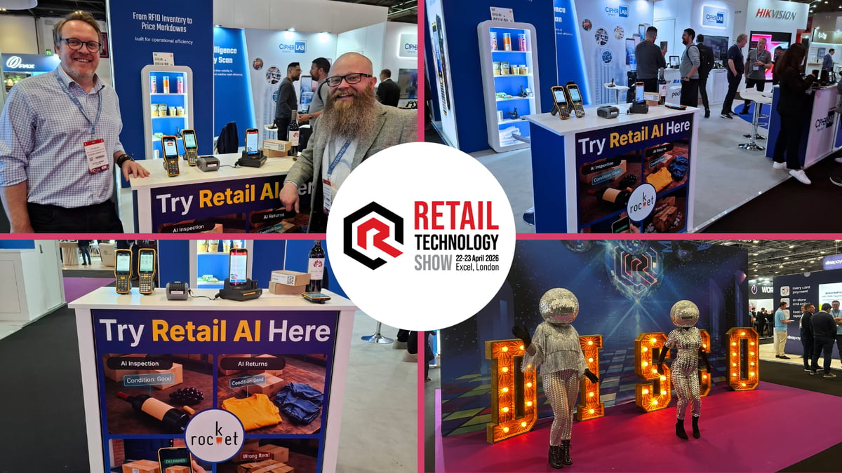 AI supply chain SAP event Retail Technology Show 2026 Rocket & CipherLab