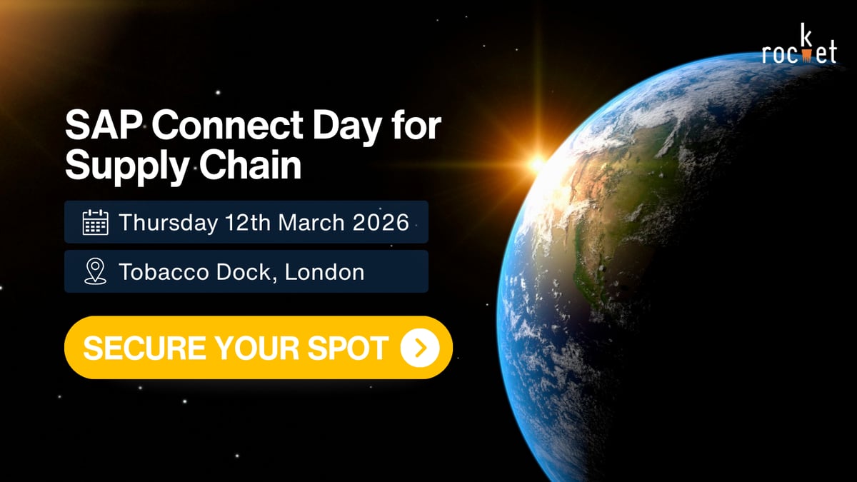 Join Rocket at SAP Connect Day for Supply Chain